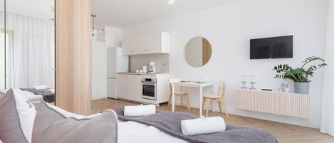 Bügeleisen/Bügelbrett, WLAN, Bettwäsche