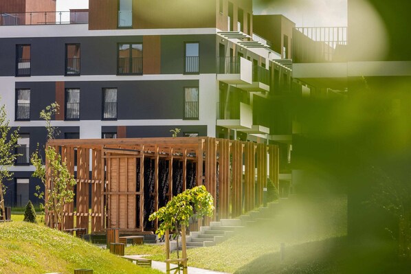 Exterior - Ceglana 76 | Bright Studio | Parking & Balcony (Katowice)