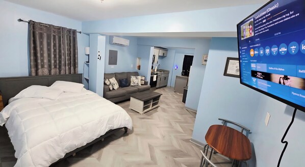 1 bedroom, iron/ironing board, WiFi, bed sheets - Private Studio Apartment In Lewes (Lewes)