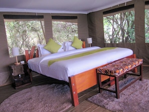 Luxury Tent | 1 bedroom, minibar, individually furnished, free WiFi