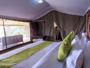 Luxury Tent | 1 bedroom, minibar, individually furnished, free WiFi