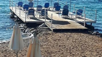 Beach nearby, beach shuttle, sun loungers, beach umbrellas