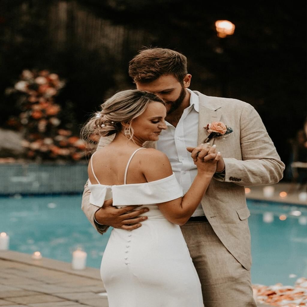 Udendørs bryllupsområde