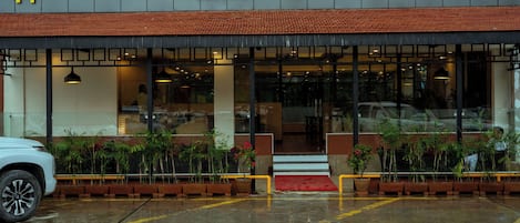 Fachada de la propiedad