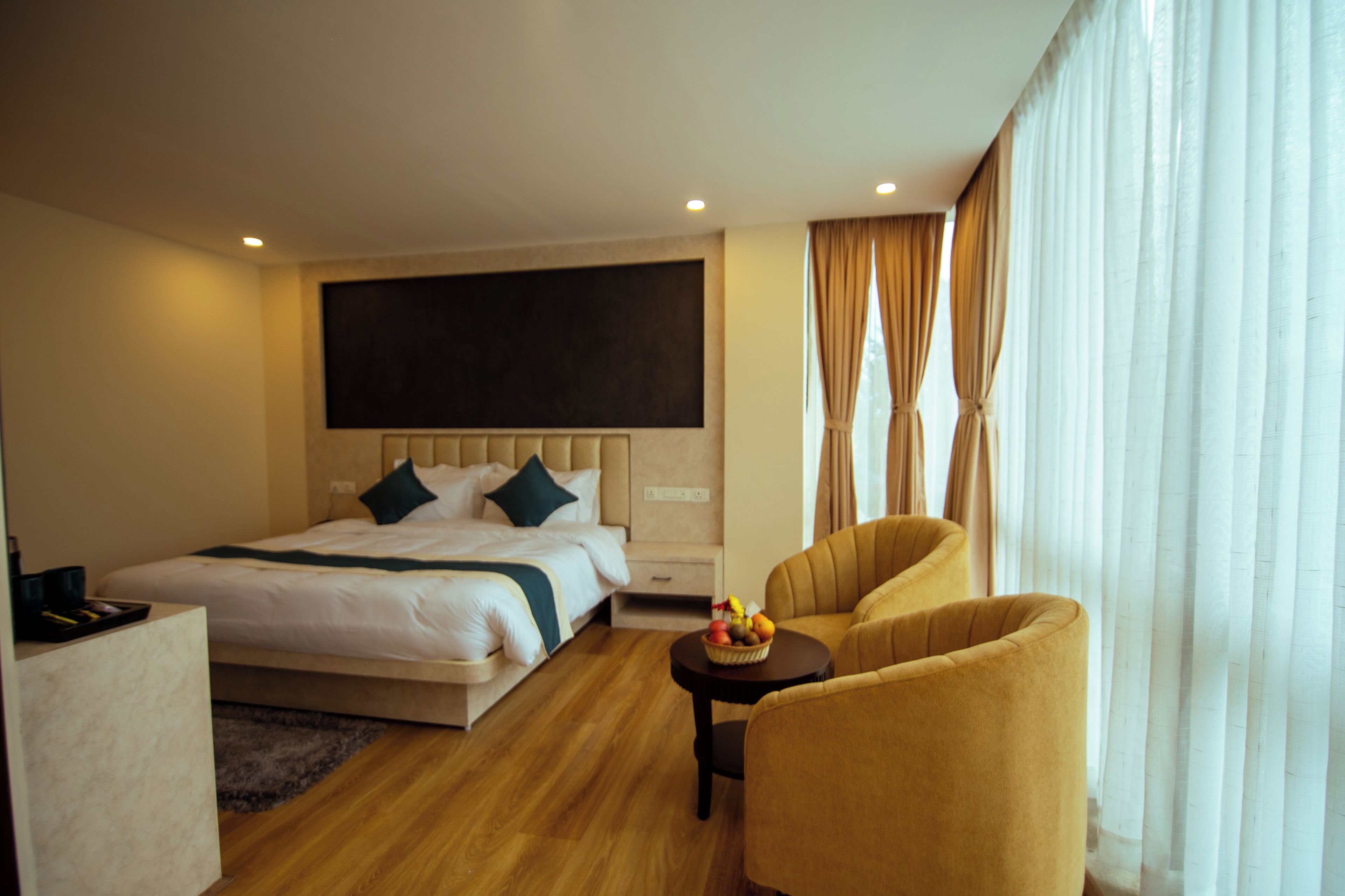 junior studio suite | premium bedding, memory-foam beds, individually furnished, desk