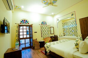 Premium Double Room | Soundproofing, free WiFi - Rajputana Heritage (Sawai Madhopur)