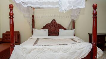 Individually decorated, individually furnished, desk, laptop workspace