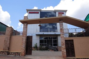 Overnatningsstedets facade