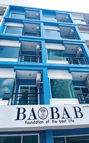 Fassade der Unterkunft