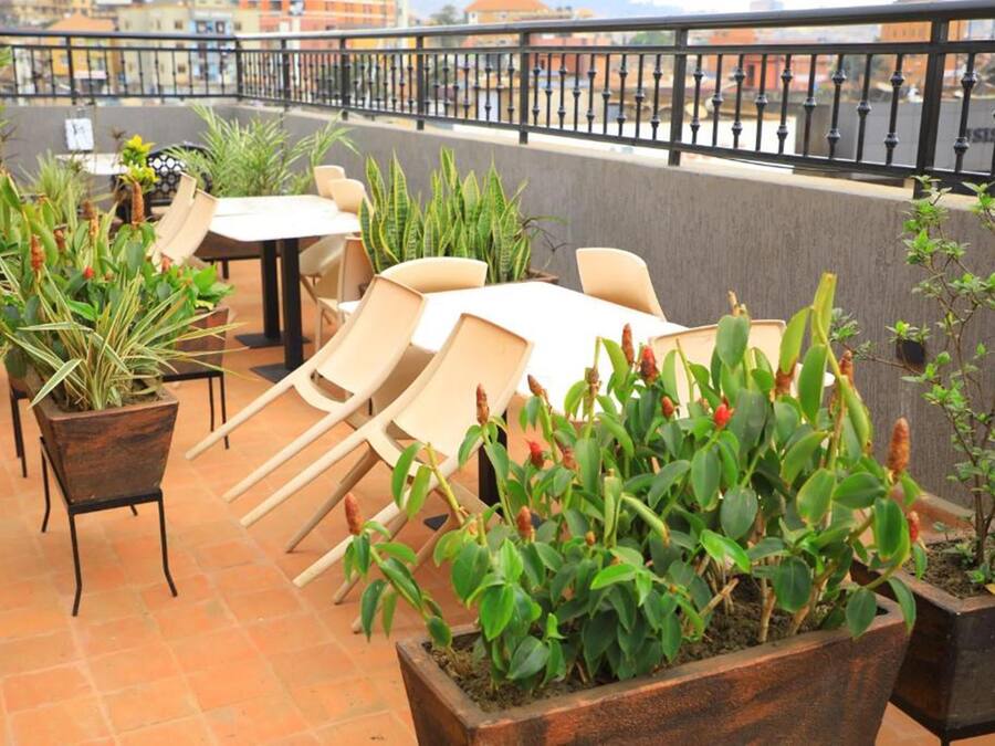 Terraço na cobertura