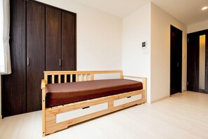 Desk, laptop workspace, blackout drapes, iron/ironing board - Niseko Hirafu Ski Resort Condo (Kutchan)