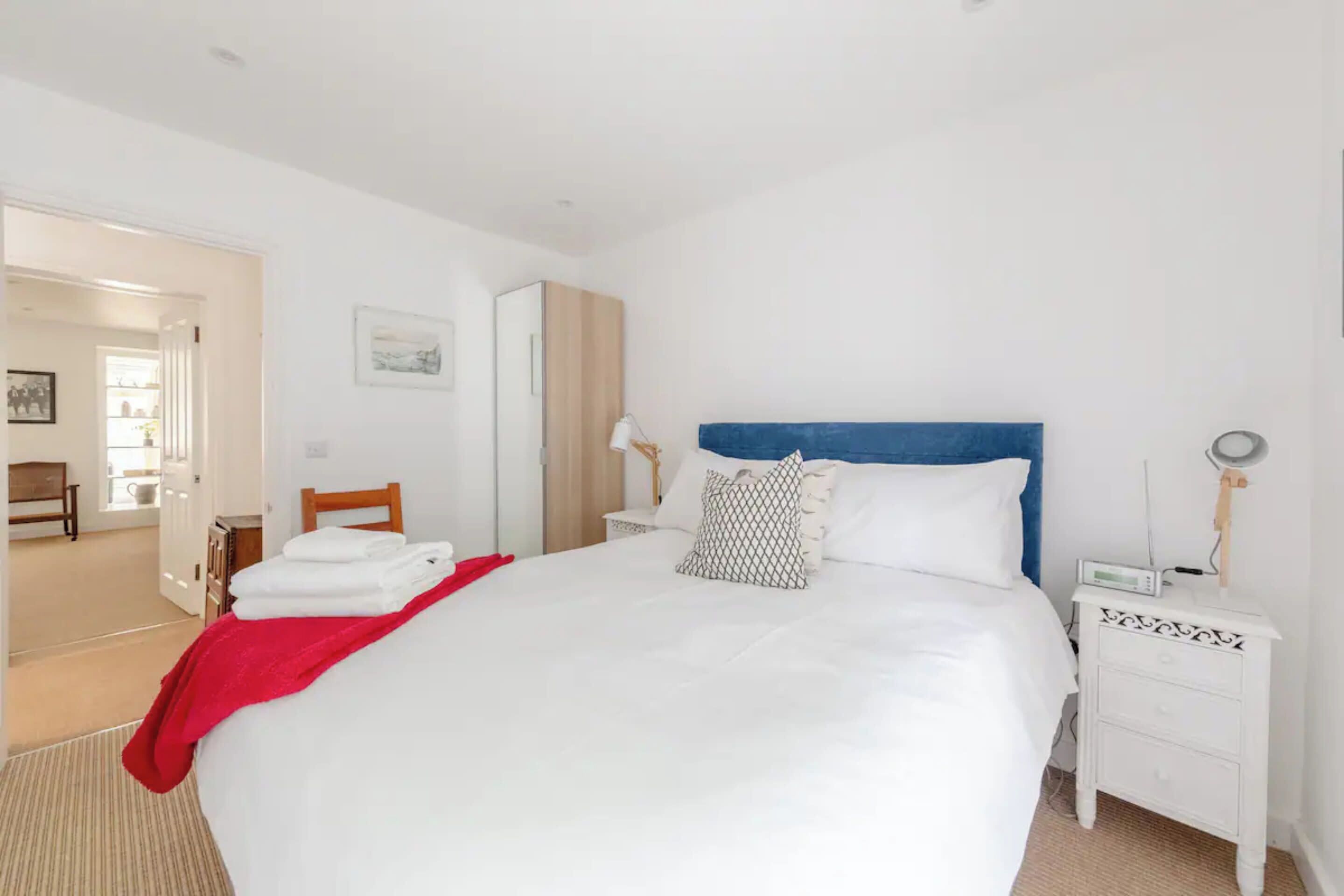 Leilighet – basic, 2 dobbeltsenger | 2 soverom, skrivebord for bærbar PC og sengetøy