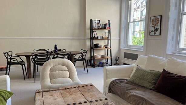 Basic-Apartment, 2 Doppelbetten | Wohnbereich