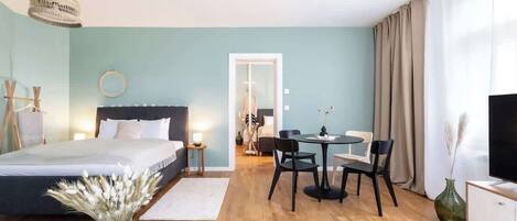 2 bedrooms, iron/ironing board, travel crib, WiFi