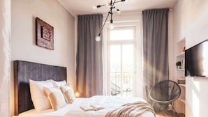 Room - TurnKey | King George Studio with Balcony I (Praha 3)
