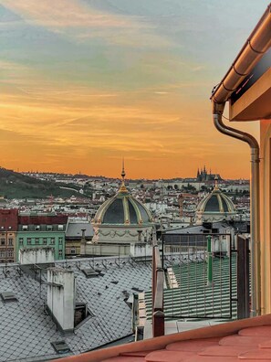 Vue depuis l’hébergement