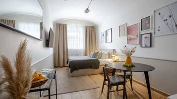 1 soveværelse, strygejern/strygebræt, weekendseng, Wi-Fi