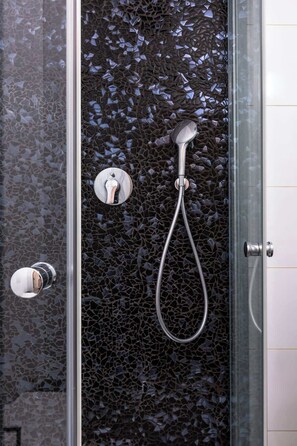 Shower, hair dryer