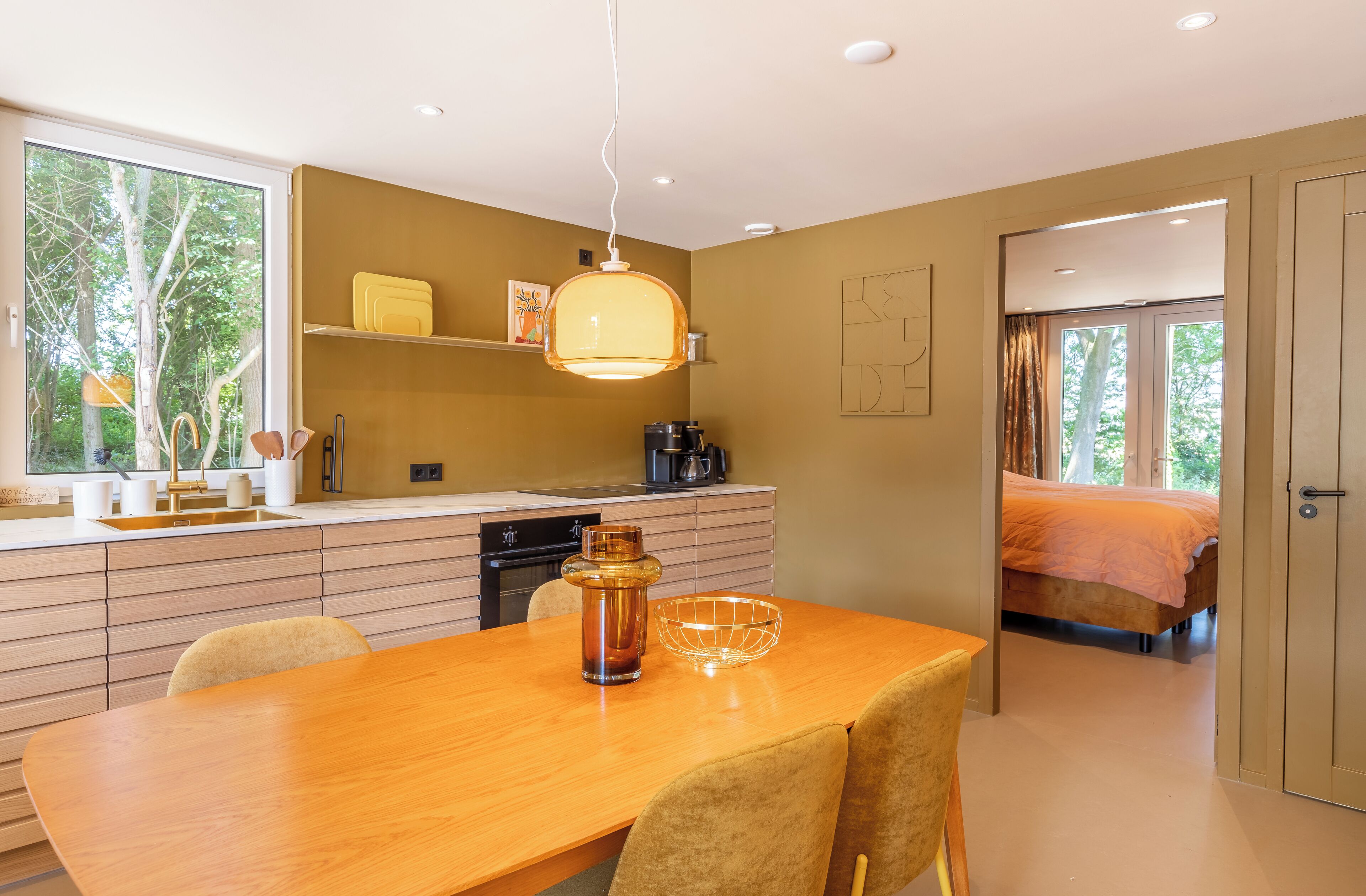 Appartement Deluxe, terrasse, côté jardin | Restauration dans la chambre