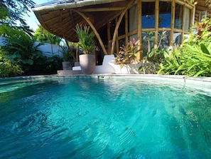 Outdoor pool - Kayuma Villas (Selong Belanak)
