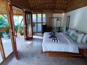 1 bedroom, in-room safe, free WiFi, bed sheets - Kayuma Villas (Selong Belanak)
