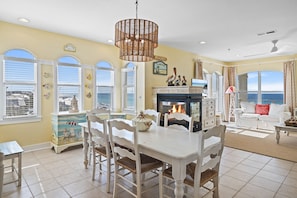 Dining - Gulf Front Condo + Community Pool- Always Beachy by Royal Destinations (Santa Rosa Beach)