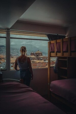 Standard Shared Dormitory, Mixed Dorm, Terrace, Tower | Premium bedding, down comforters, Select Comfort beds, in-room safe - The Rooftop Hostel (Cusco)
