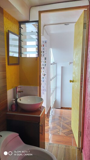 Dusche, Regendusche, Haartrockner