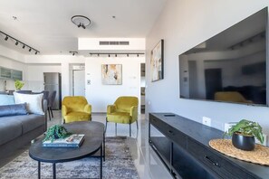 Televisie en een kantoor