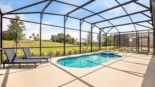 House, Multiple Bedrooms | Pool | A heated pool - 7 Bed Private Pool Home In Solterra Resort 7 Bedroom Home by RedAwning (Davenport)