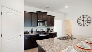 House, Multiple Bedrooms | Private kitchen