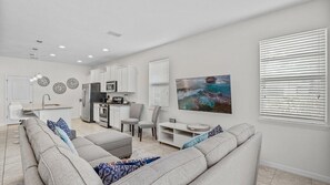 Townhome, 5 Bedrooms | Living area - 5 Bed With Private Pools Near Disney 5 Bedroom Townhouse (Davenport)