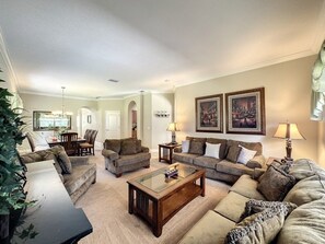 House, 4 Bedrooms | Living area - 4 Bed 4 Bath With Private Pool/spa 4 Bedroom Home by RedAwning (Davenport)