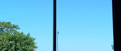 Uitzicht vanuit accommodatie