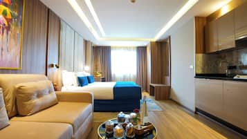 1 habitación, ropa de cama de alta calidad y minibar