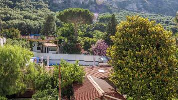 Blick auf den Garten