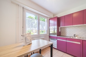 Fridge, microwave, oven, dishwasher - La Symphonie - Joli appt à Colmar (Colmar)