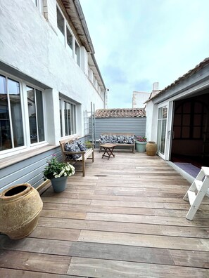 Terrace/patio - Appartement Duplex au Coeur de Saint Martin de Ré (Saint-Martin-de-Ré)