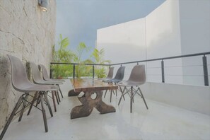 Departamento de lujo | Terraza o patio