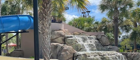 屋外プール、温水プール