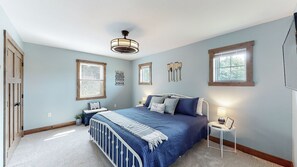 6 bedrooms, iron/ironing board, travel cot, free WiFi