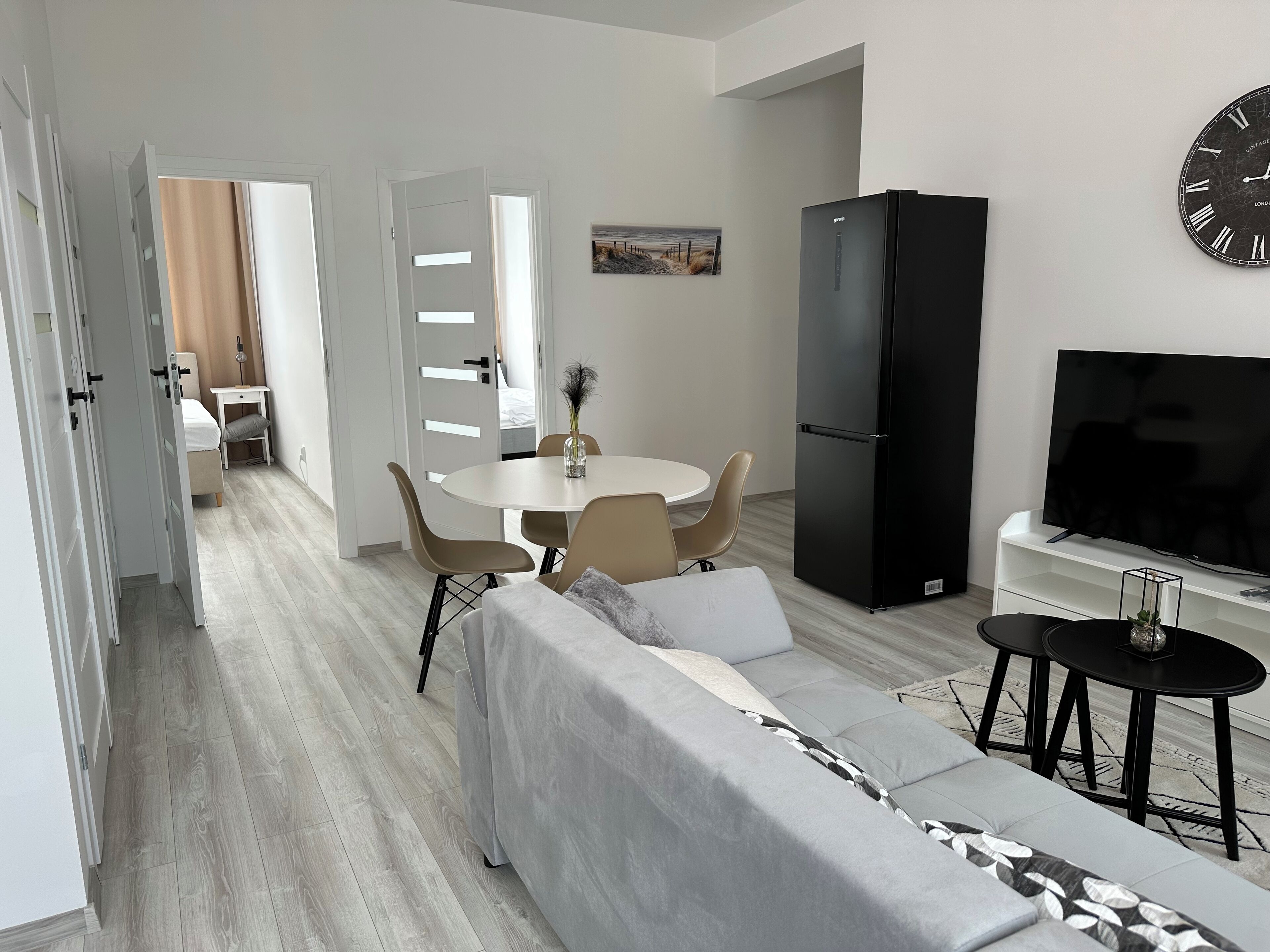 3 Schlafzimmer, Daunenbettdecken, Verdunkelungsvorhänge