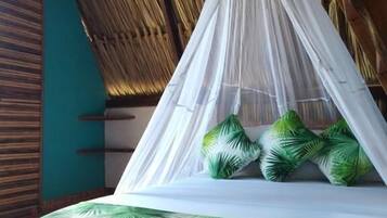 Cabaña Deluxe | 1 dormitorio y ropa de cama