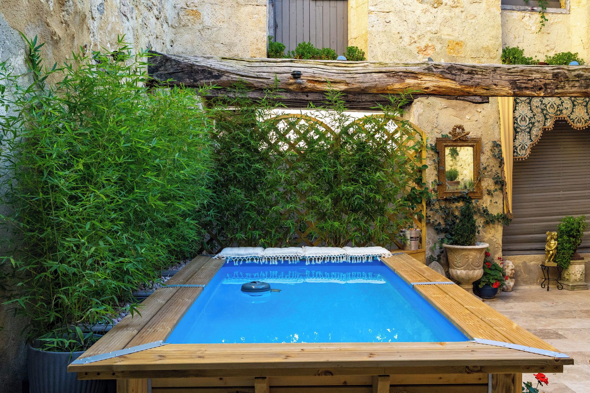 Seasonal outdoor pool