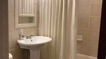 Towels, soap, toilet paper