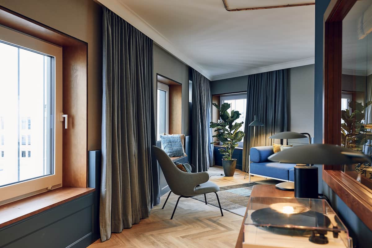 Deluxe penthouse | 1 slaapkamer, gratis wifi, beddengoed
