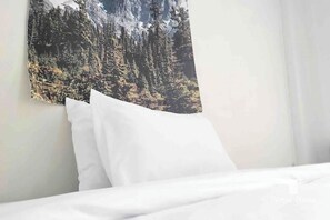 1 bedroom, WiFi, bed sheets