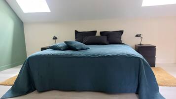 2 habitaciones y ropa de cama