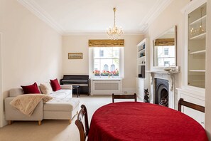 Basic Apartment, 1 Double Bed | Living area | TV