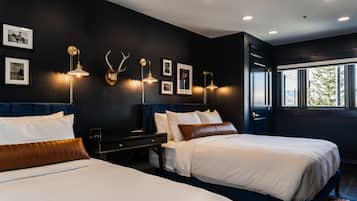 Design Double Room, 2 Queen Beds | 1 bedroom, premium bedding, down duvets, pillow-top beds